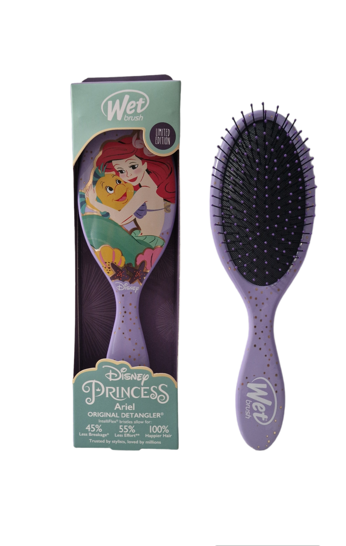 WET BRUSH Original Detangler Disney Princess Ariel Limited Edition