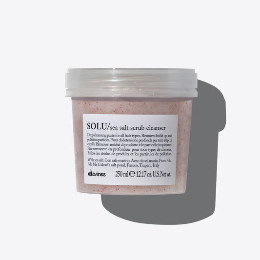 SOLU Sea Salt Scrub Cleanser Scrub per capelli al sale marino