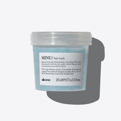 MINU Hair Mask Maschera illuminante e restitutiva per capelli colorati