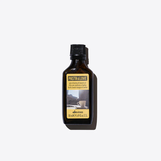 Olio pre rasatura e barba Texture leggera, con olii di Mandorla e Jojoba