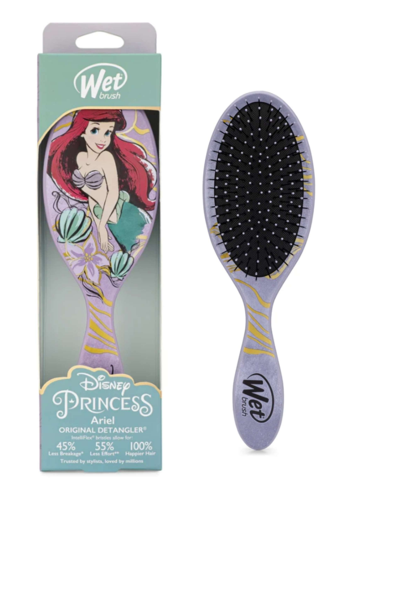WET BRUSH Original Detangler Disney Princess Ariel Limited Edition
